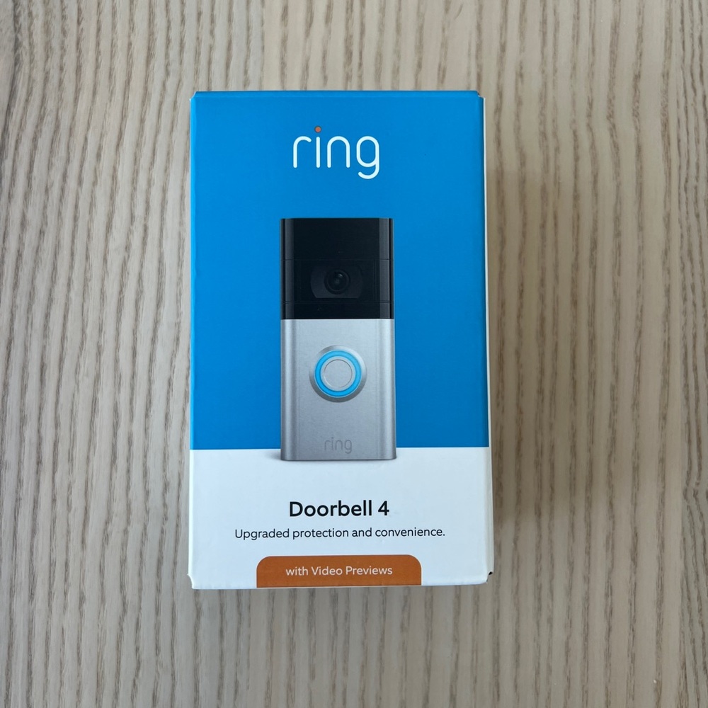 Ring Video Doorbell 4 Battery – Open Box, Unused